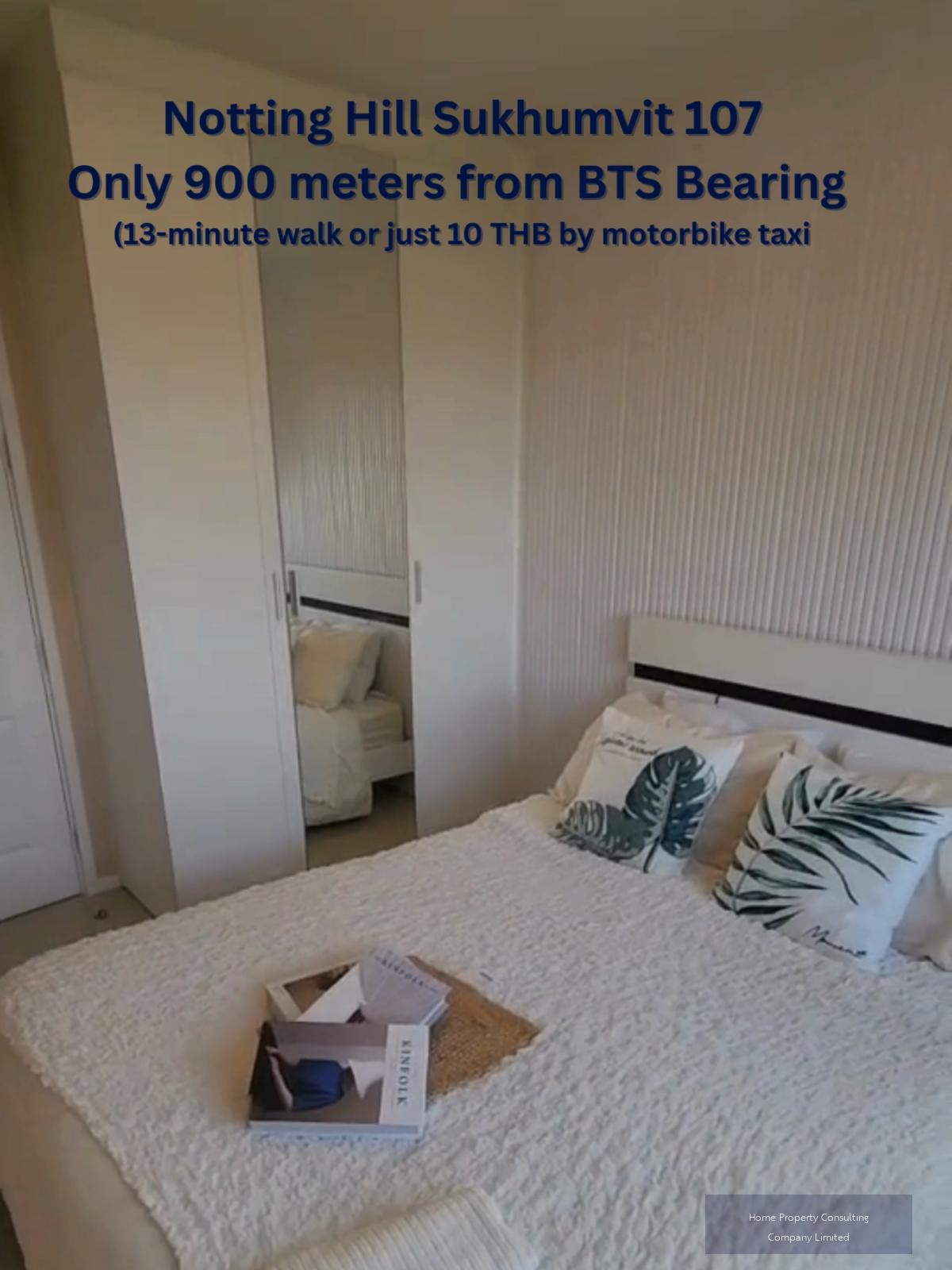 ให้เช่าคอนโด : Notting Hill Sukhumvit 107  - video
