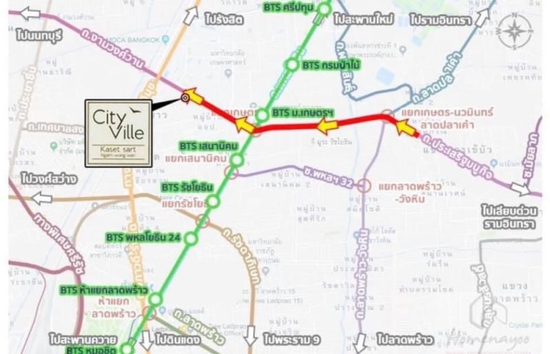 City Ville @Kasetsart (ซิตี้ วิลล์ แอท เกษตรศาสตร์)